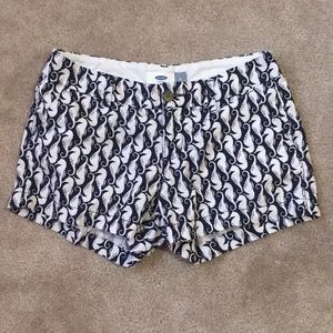 Sea Horse Patterned Old Navy Pixie Shorts